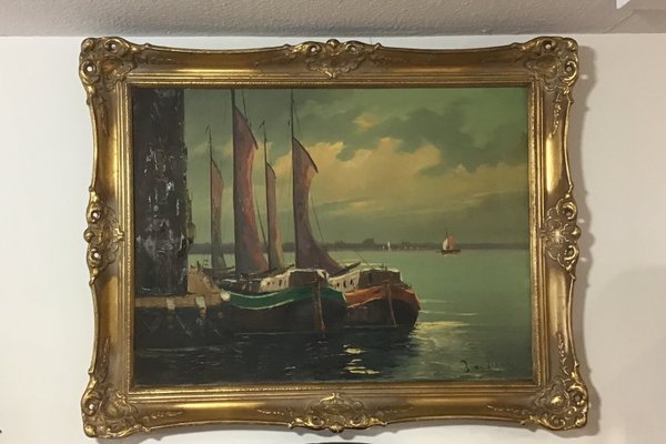 Gemälde Ölbild maritim